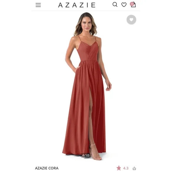 azazie cora bridesmaid dress Azazie Cora